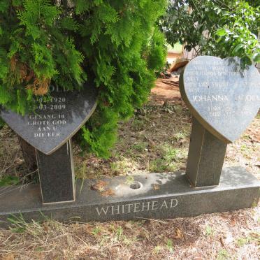 WHITEHEAD Herold 1920-2009 & Johanna Jacoba 1915-1989 _1