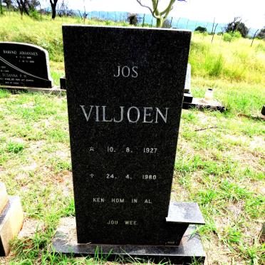VILJOEN Jos 1927-1980