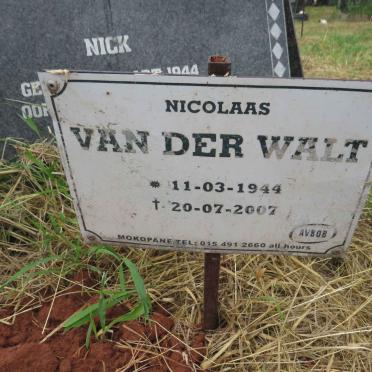 WALT Nicolaas, van der 1944-2007_2