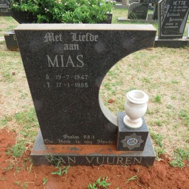 VUUREN Mias, van 1947-1985