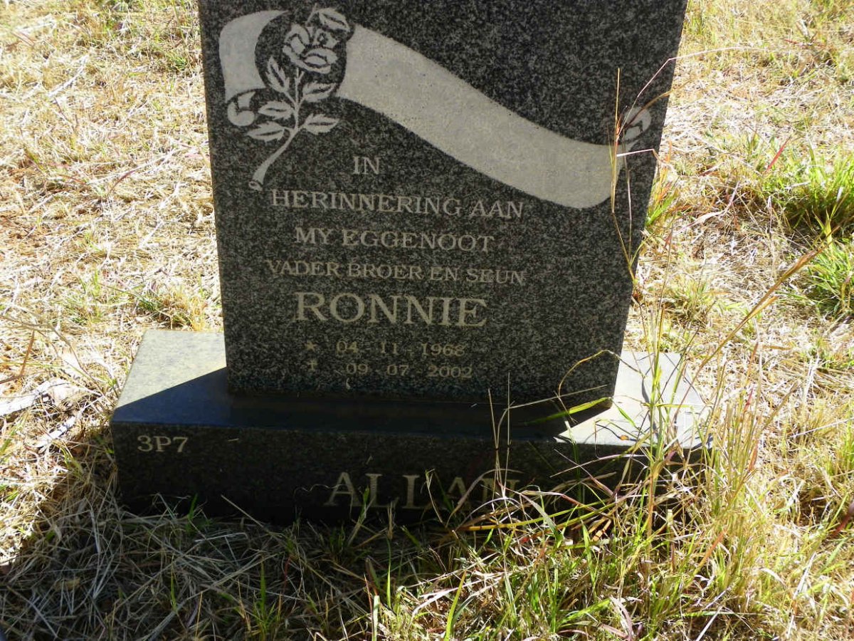 ALLAN Ronnie 1968-2002