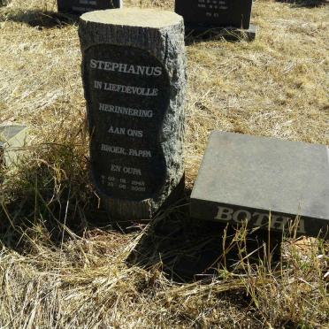 BOTHA Stephanus 1945-2003