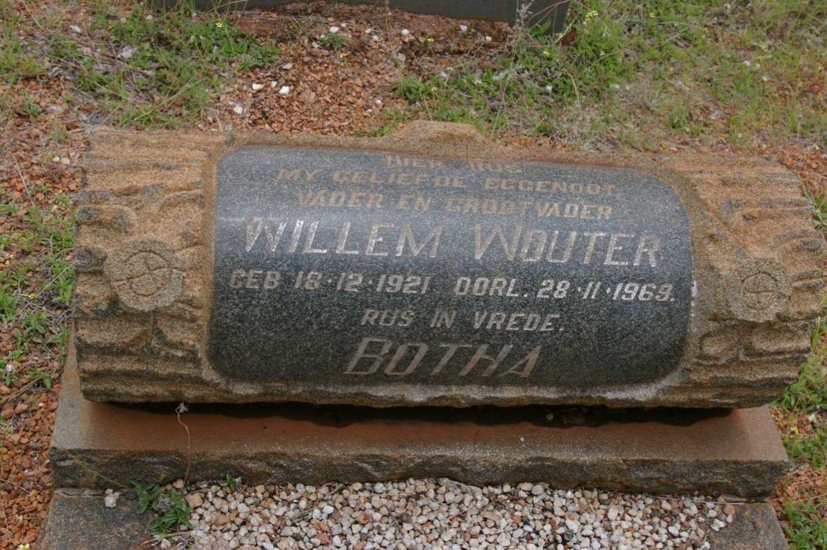 BOTHA Willem Wouter 1921-1969