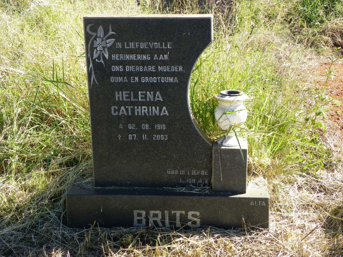 BRITS Helena Cathrina 1918-2003