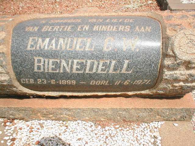 BIENEDELL Emanuel C.W. 1899-1971