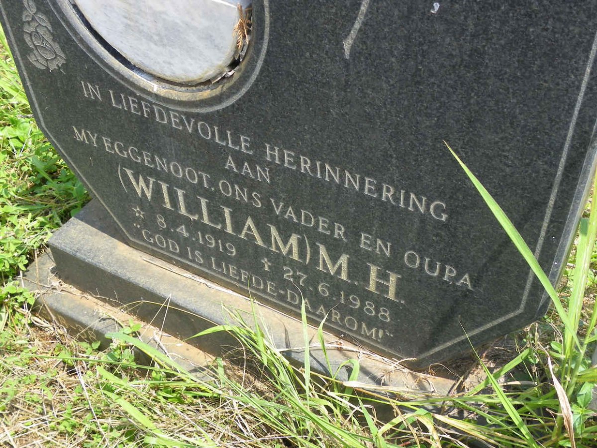 BARRY M.H. 1919-1988 &amp; Johanna J.J. 1917-1996