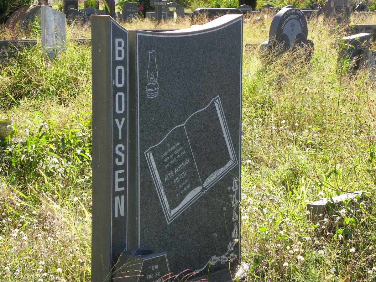 BOOYSEN Attie Adriaan Pieter 1931-1998