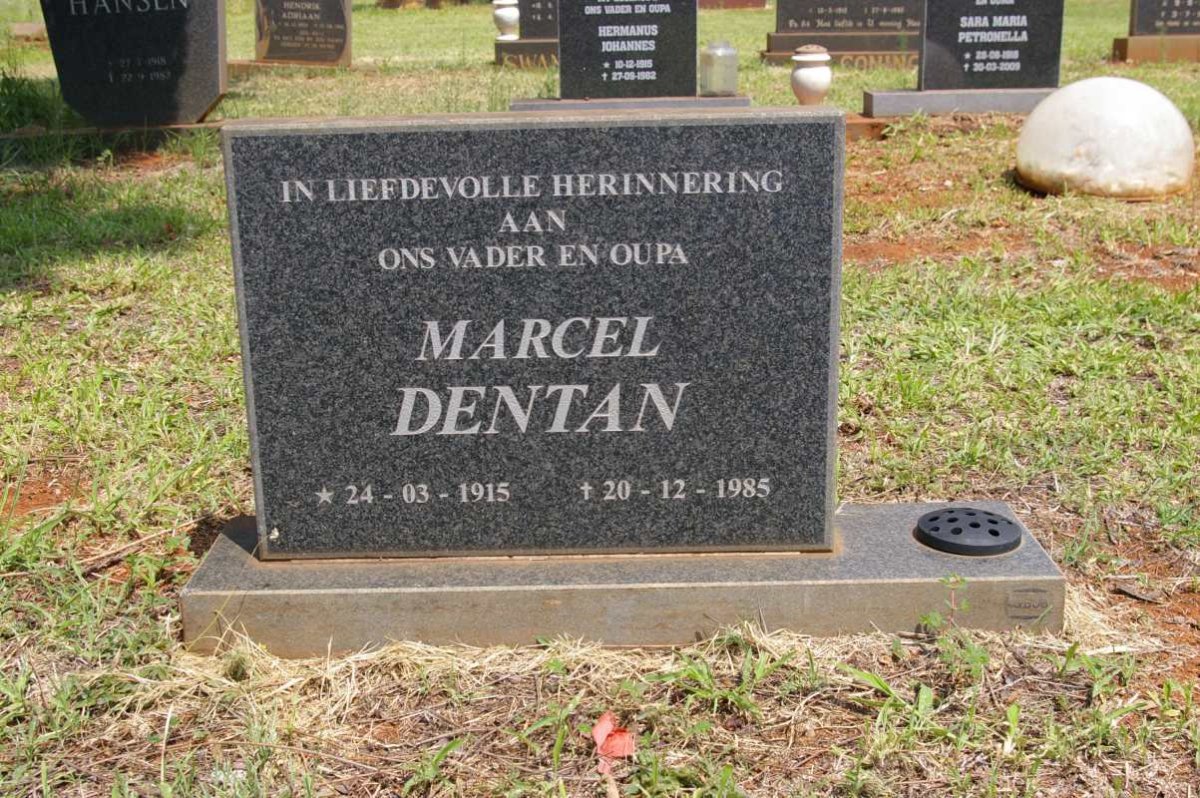 DENTAN Marcel 1915-1985