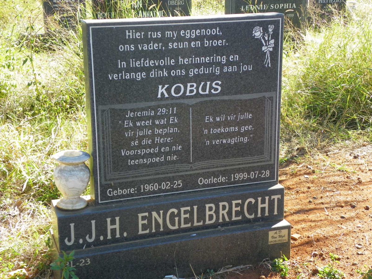 ENGELBRECHT J.J.H. 1960-1999