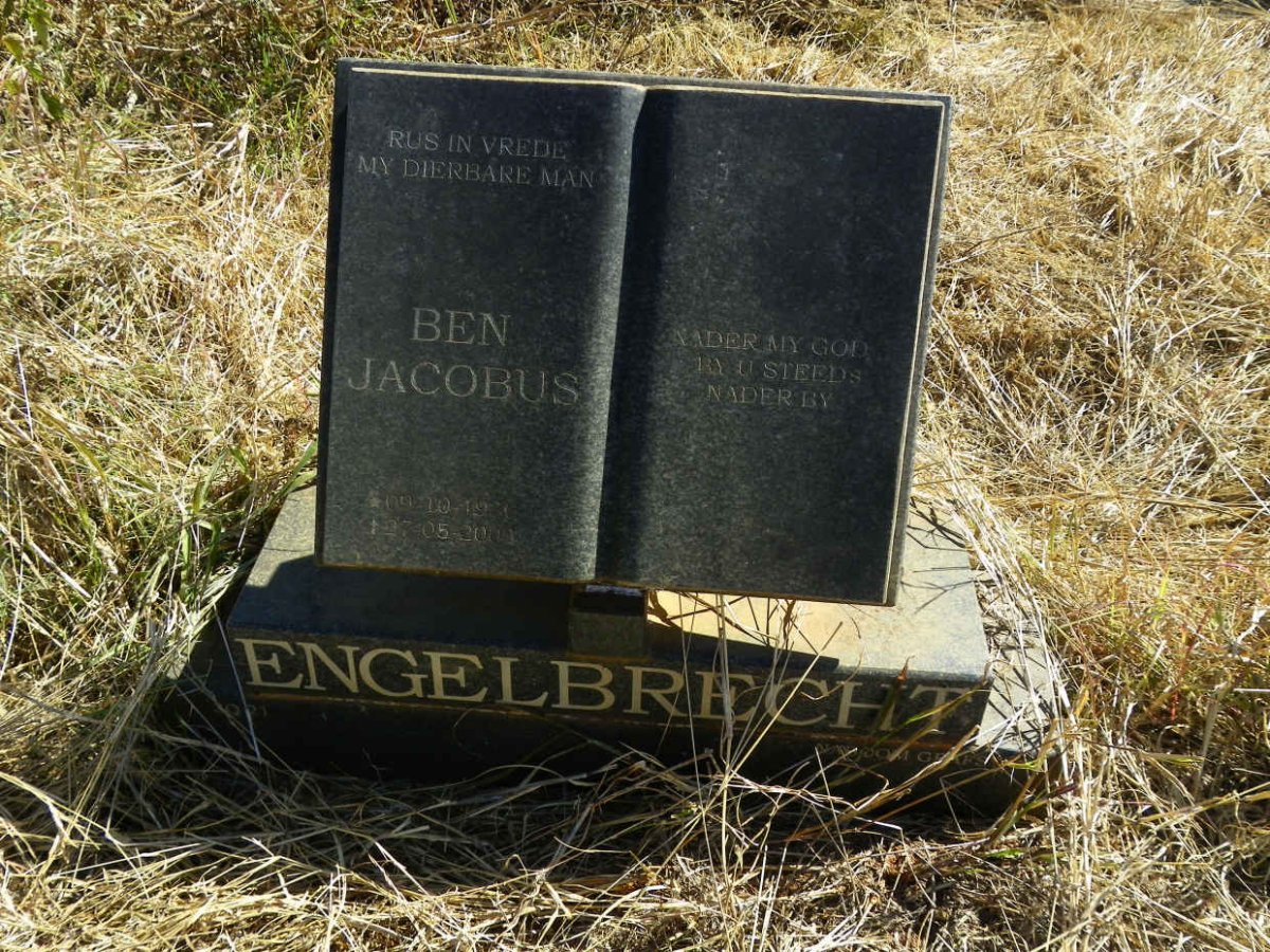ENGELBRECHT Ben Jacobus 1930-2003