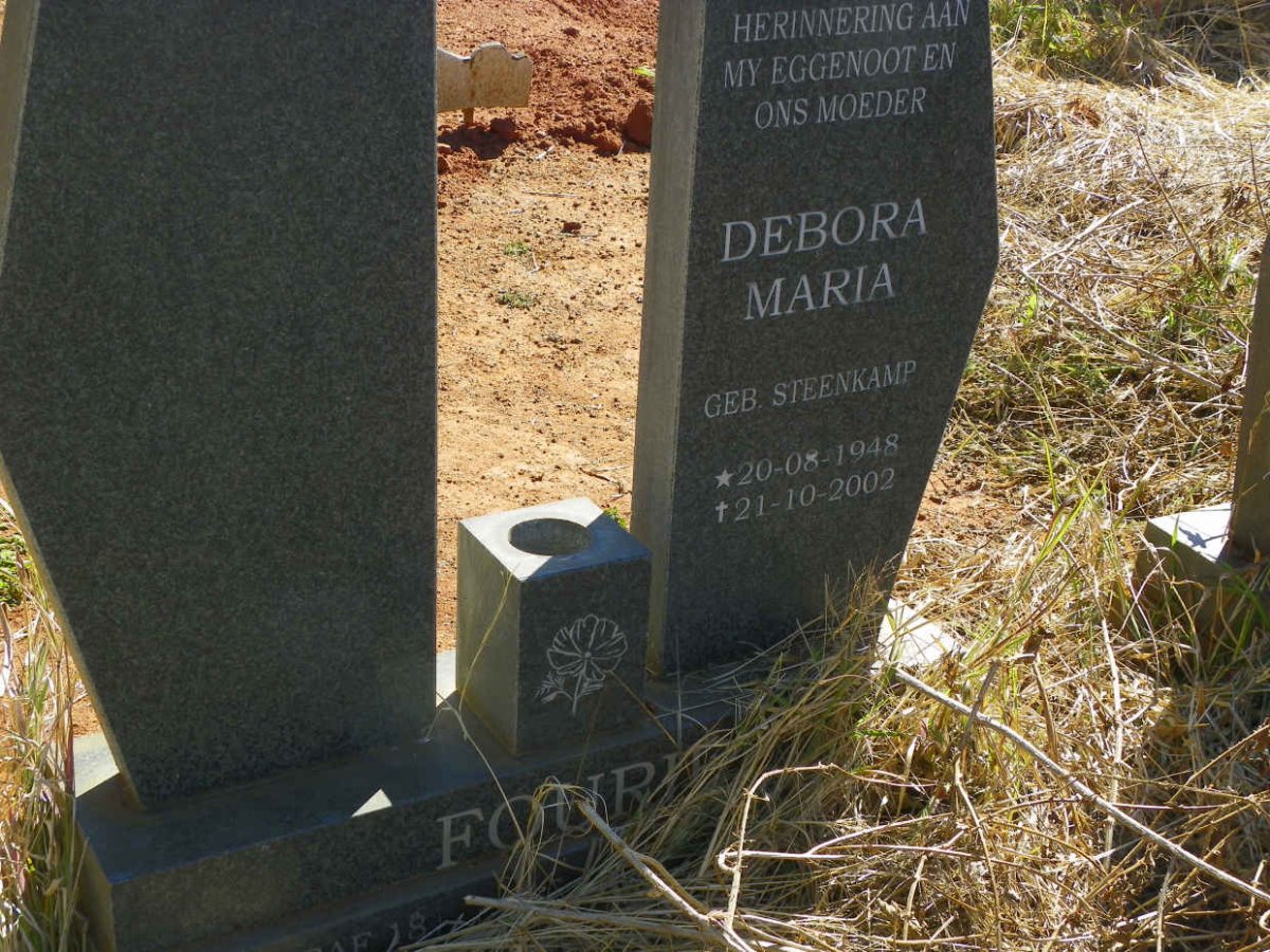 FOURIE Debora Maria nee STEENKAMP 1948-2002