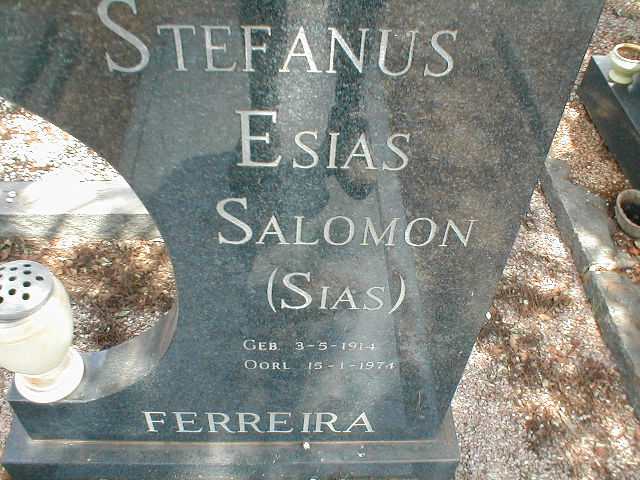 FERREIRA Stefanus Esias Salomon 1914-1974