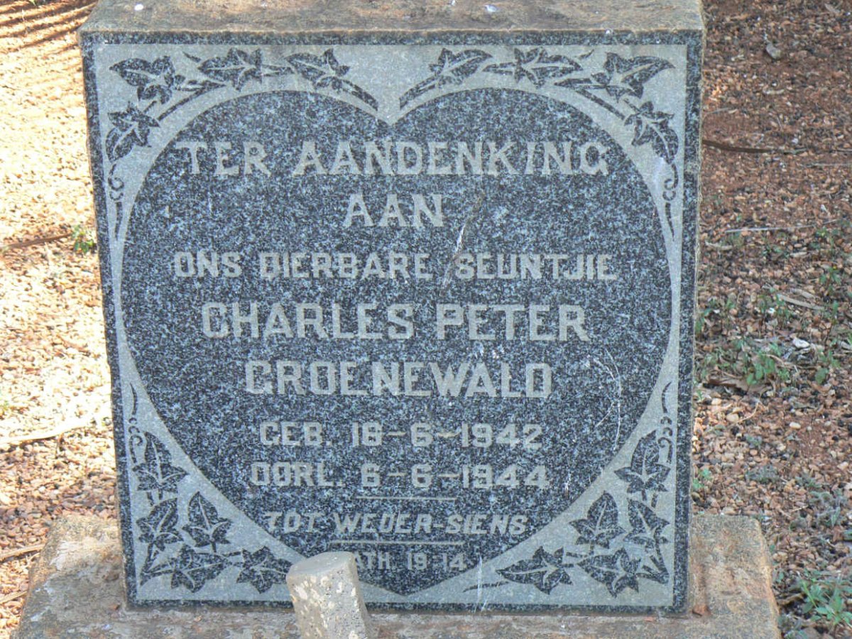 GROENEWALD Charles Peter 1942-1944