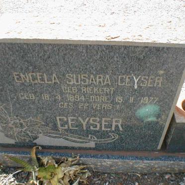 GEYSER Pieter Johannes Lodewicus 1885-1959 &amp; Engela Susara RIEKERT 1894-1977 _2