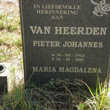 HEERDEN Pieter Johannes, van 1914-2001 & Maria Magdalena 1923-2006