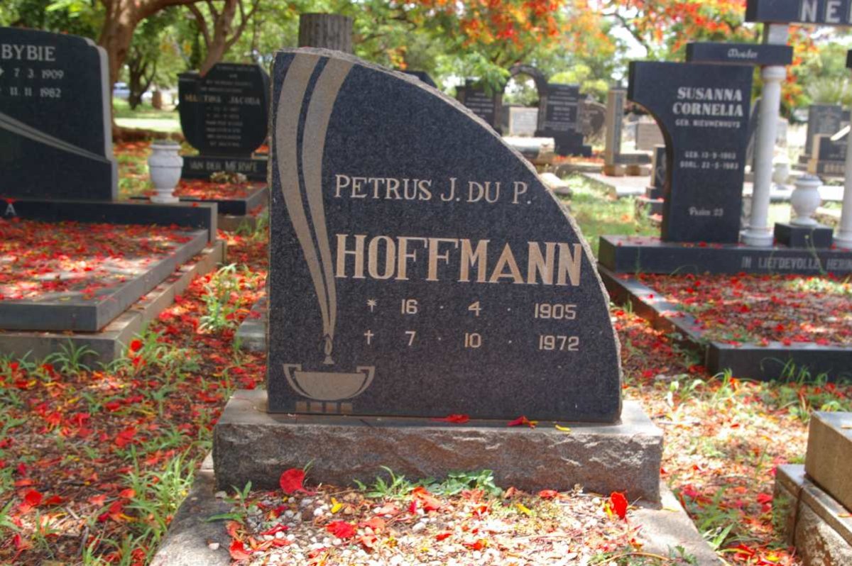 HOFFMANN Petrus J. du P. 1905-1972