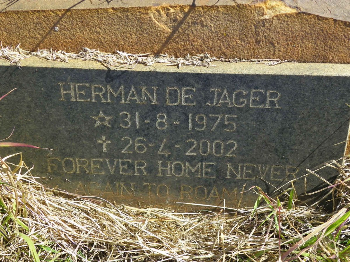 JAGER Herman, de 1975-2002