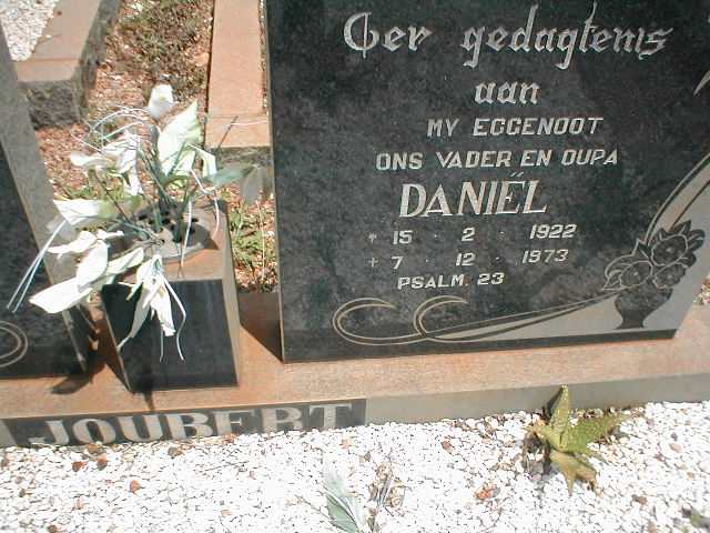 JOUBERT Daniel 1922-1973 & Carolina J.W. 1924 _1