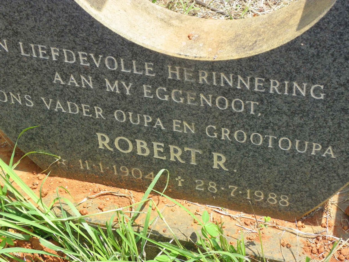 KNELL Robert R. 1904-1988 &amp; Jacoba J.M. 1909-1995
