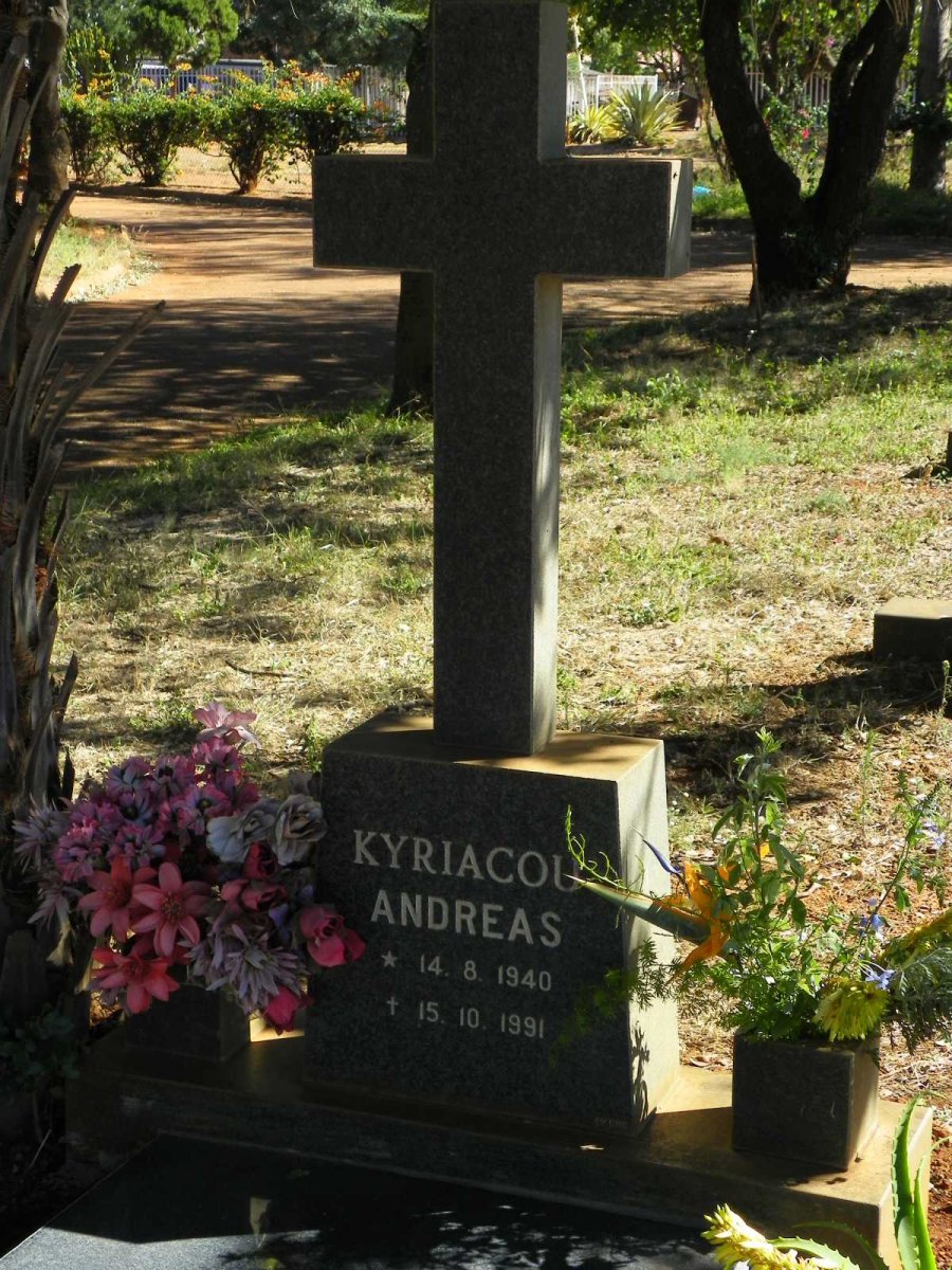 KYRIACOU Andreas 1940-1991
