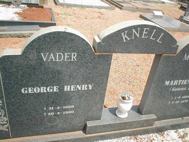 KNELL George Henry 1889-1980