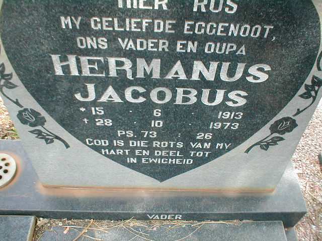 KRIEL Hermanus Jacobus 1913-1973