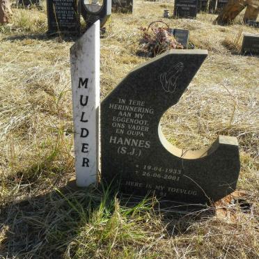 MULDER S.J. 1933-2001