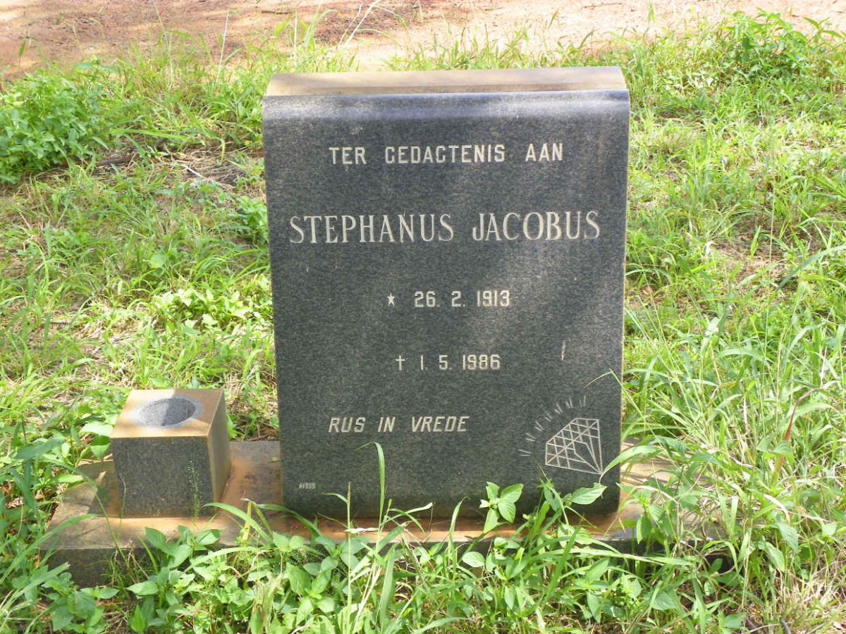 MULLER Stephanus Jacobus 1913-1986