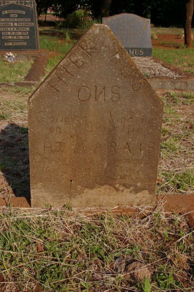 MARAIS H.J. ?