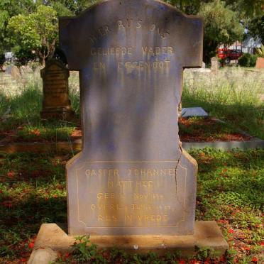 MATTHEE Casper Johannes 1894-1959