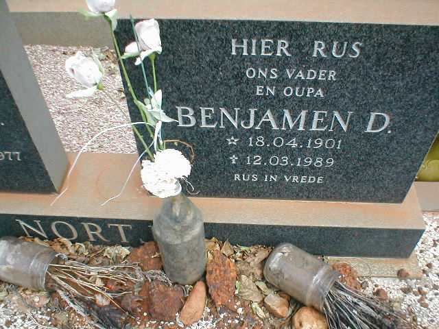 NORTJE Benjamen D. 1901-1989