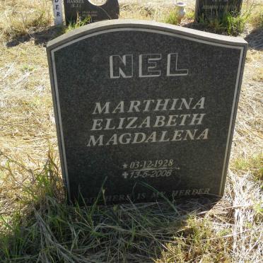 NEL Marthina Elizabeth Magdalena 1928-2006