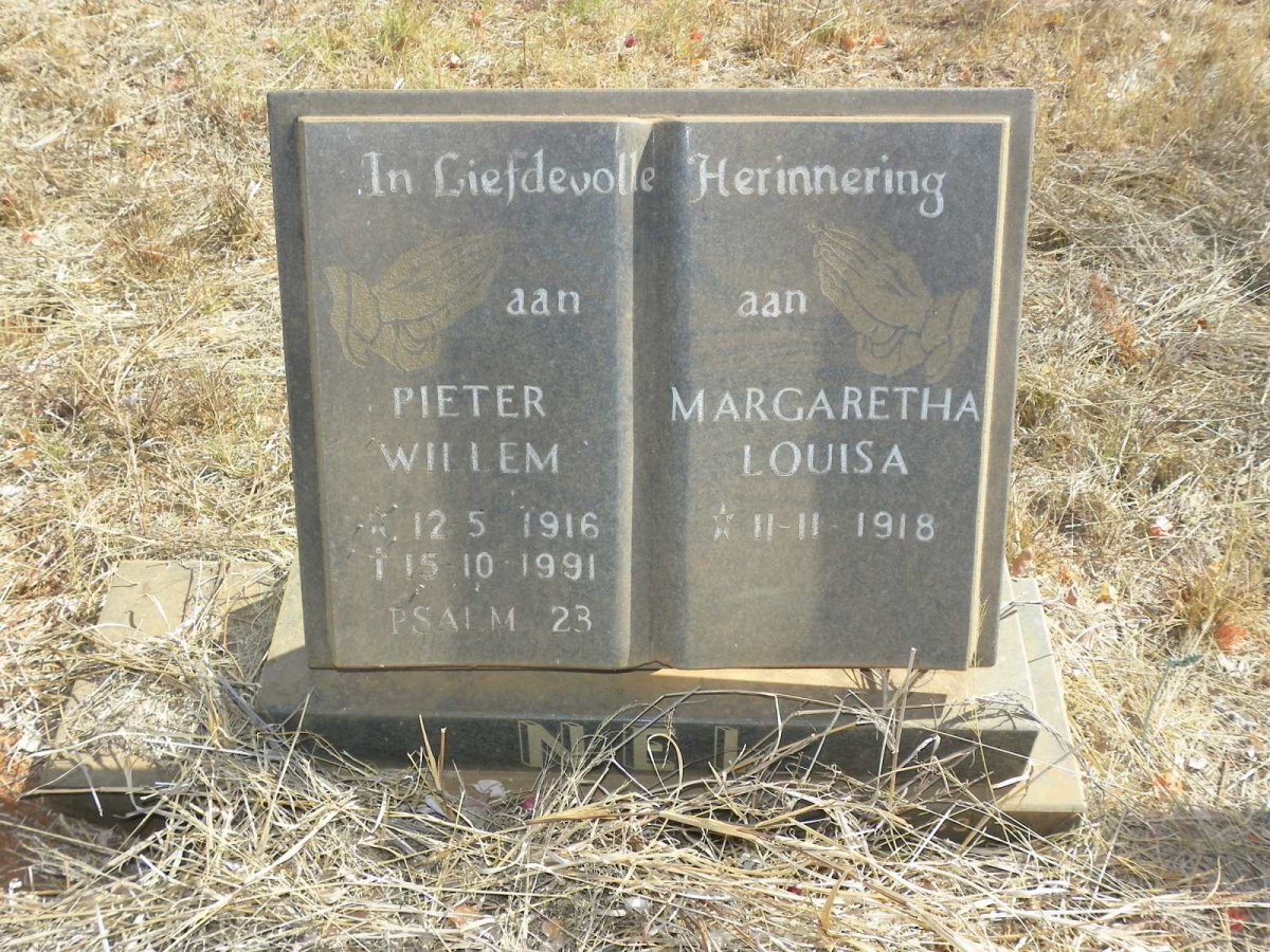 NEL Pieter Willem 1916-1991 & Margaretha Louisa 1918-