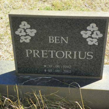 PRETORIUS Ben 1942-2002