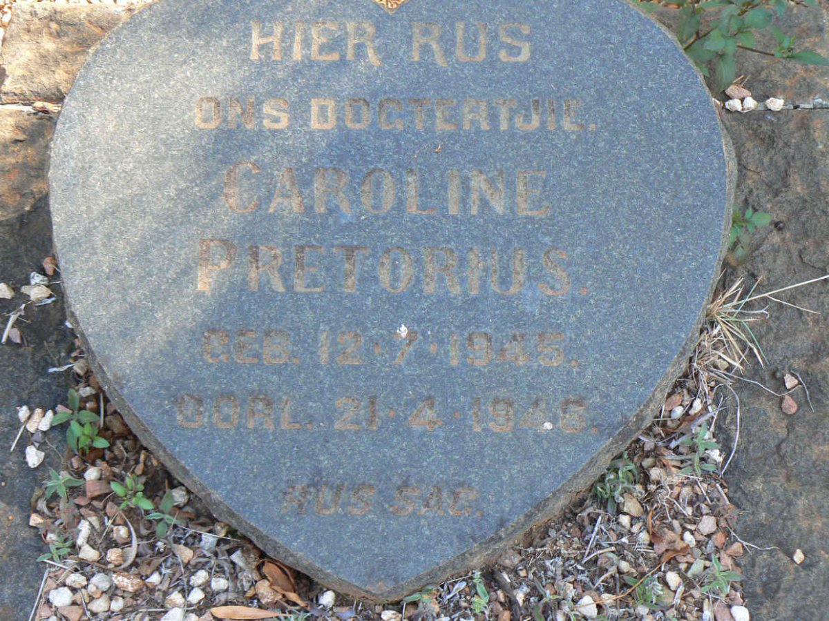 PRETORIUS Caroline 1945-1946