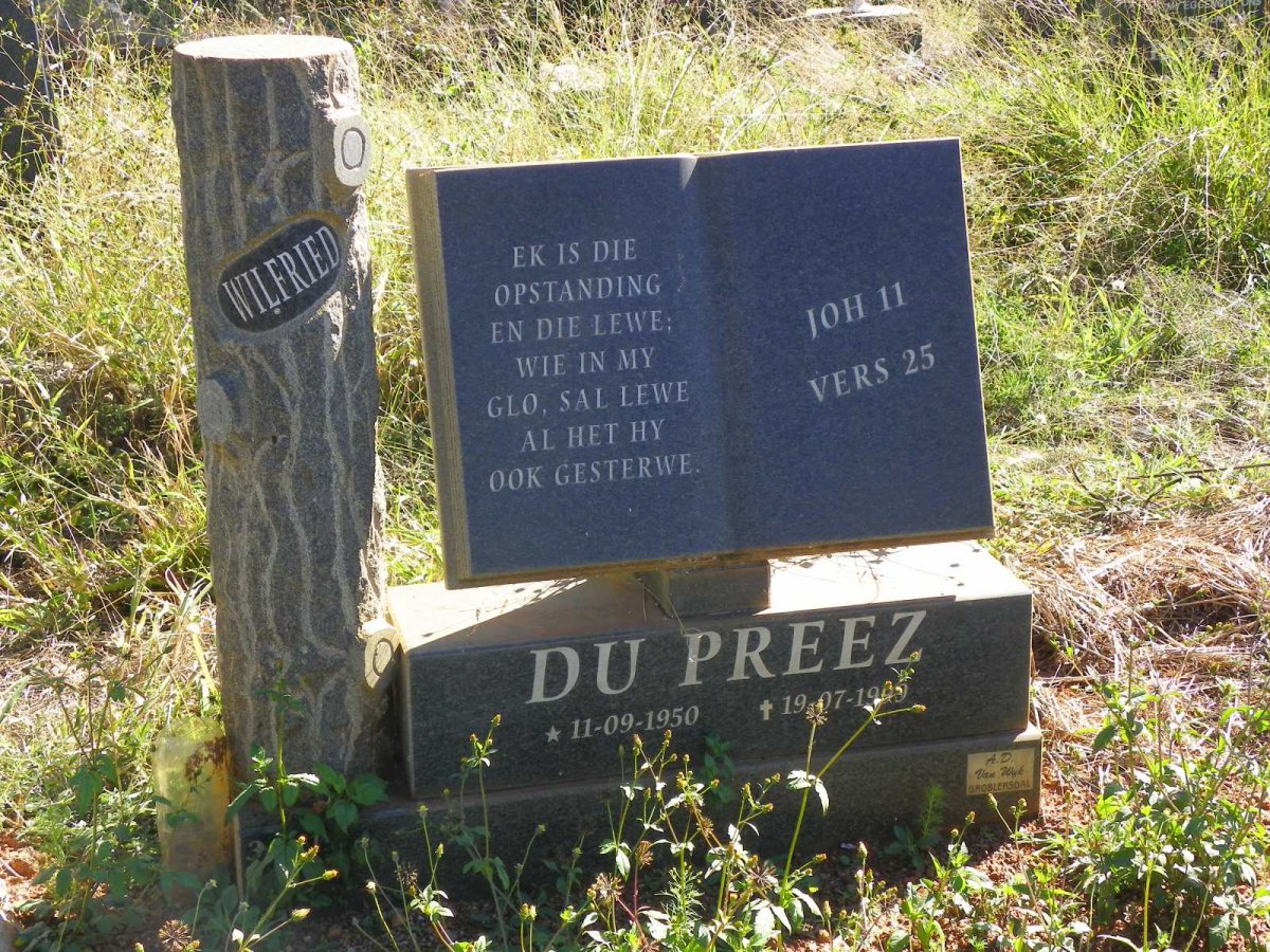 PREEZ Wilfried, du 1950-1999