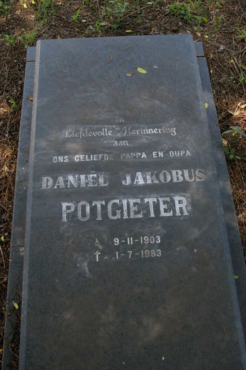 POTGIETER Daniel Jakobus 1903-1983