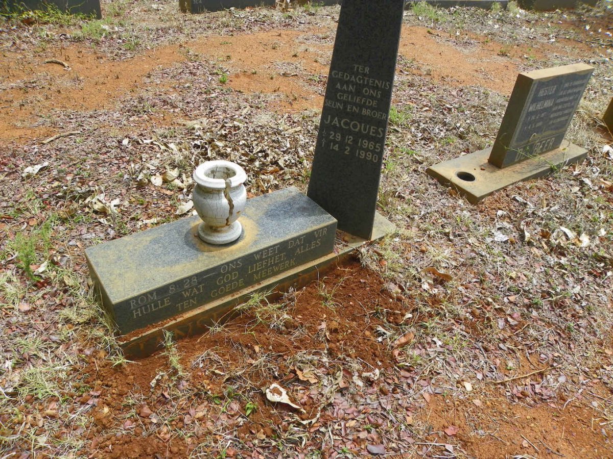 RENSBURG Jacques, Janse van 1965-1990