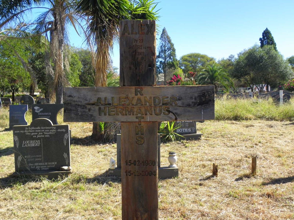 RAATHS Allexander Hermanus 1960-2004