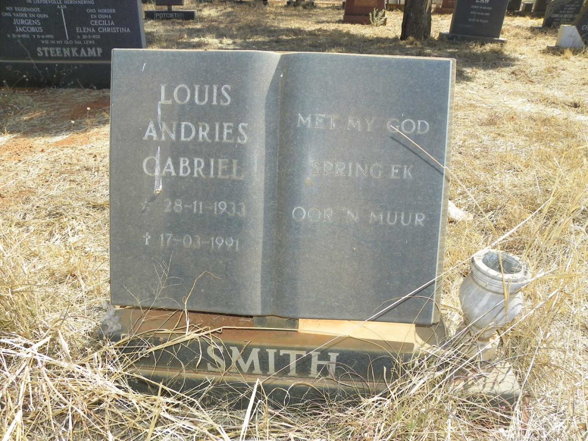 SMITH Louis Andries 1933-1991
