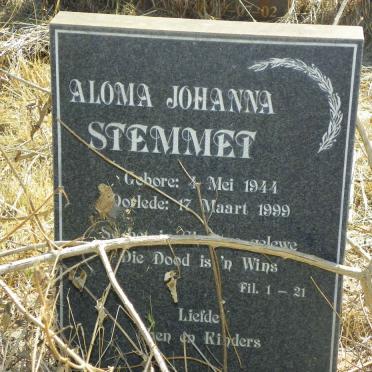 STEMMET Aloma Johanna 1944-1999