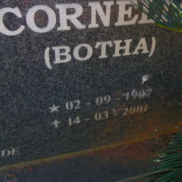 SWANEPOEL Johannes Andries 1911-1999 & Susanna Cornelia BOTHA 1907-2001 _2