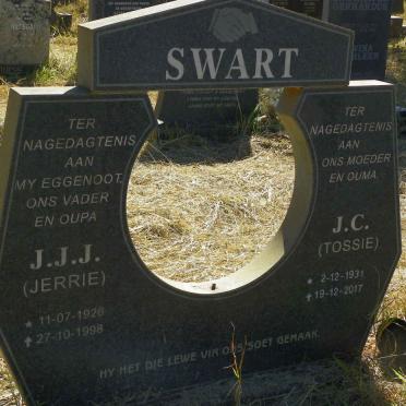 SWART J.J.J. 1926-1998 & J.C. 1931-2017
