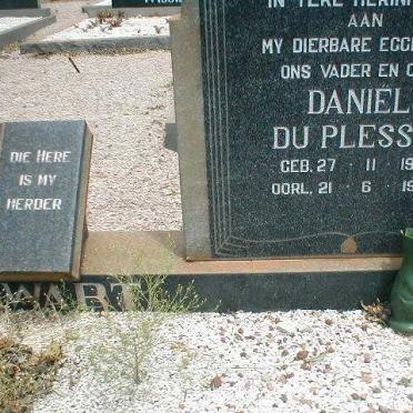 SWART Daniel du Plessis 1910-1977 &amp; Catharina Elizabeth 1918-1991 _1