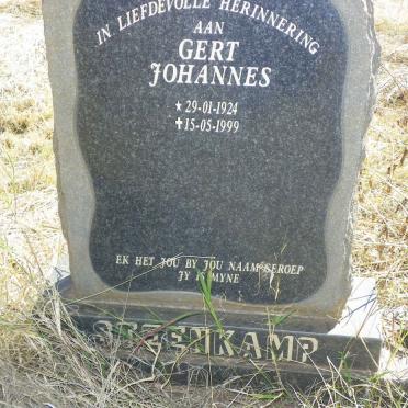 STEENKAMP Gert Johannes 1924-1999