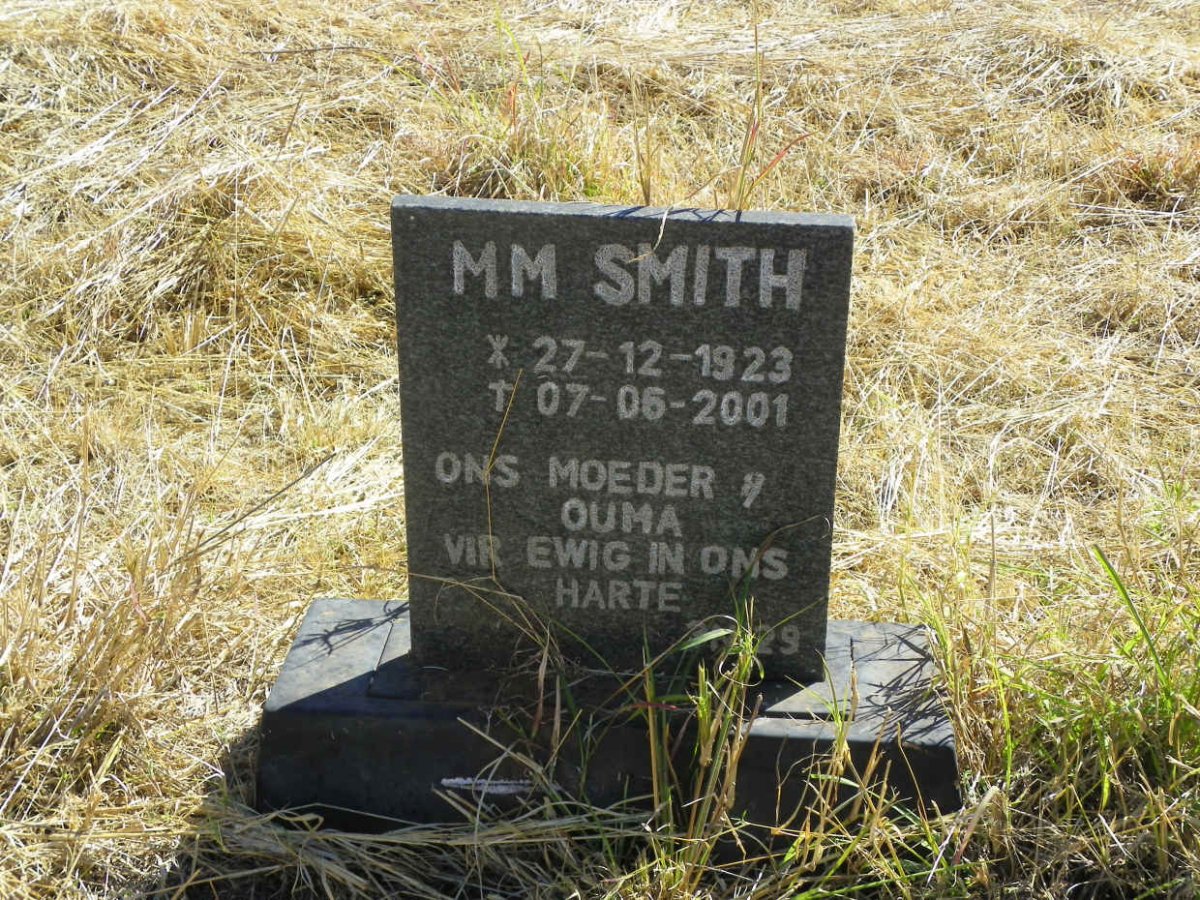SMITH M.M. 1923-2001