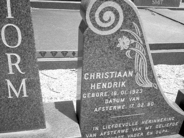 STORM Christiaan Hendrik 1923-1980 & Catharina Elizabeth 1927-1997 _1