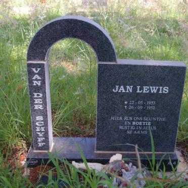 SCHYFF Jan Lewis, van der 1953-1953