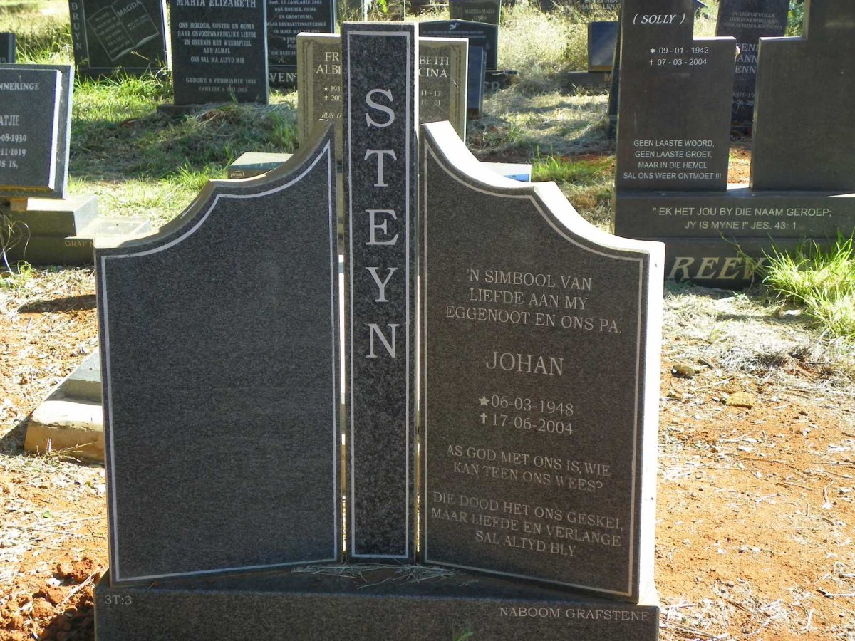 STEYN Johan 1948-2004