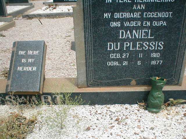 SWART Daniel du Plessis 1910-1977
